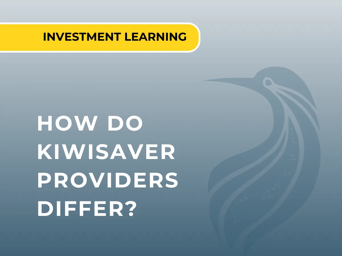 How do KiwiSaver providers differ?